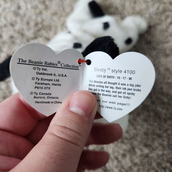 Ty Beanie Baby Bundle - Dogs Spunky, Dotty, Pugsly, Spot, Nanook, Bruno … - Picture 5 of 16